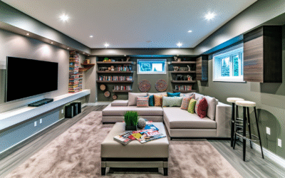 From Unfinished to Unforgettable: Custom Basement Finishing Ideas for Saskatoon Homes