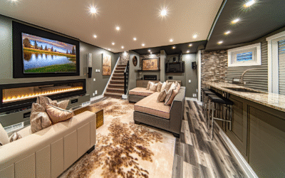 Crafting the Ultimate Home Retreat: A Guide to Custom High-End Basement Finishing in Saskatoon
